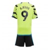 Baby Fußballbekleidung Arsenal Gabriel Jesus #9 Auswärtstrikot 2023-24 Kurzarm (+ kurze hosen)